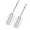 Square Silver, variant on 2 Pcs Stainless Steel Hand Mixer Beaters Attachments Replacement Parts for Kitchen Mixer Models 62682RZ 62692 62695V 64699