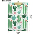 thumbnail image 3 of FMSHPON Cactus Clipboard Hardboard Wood Nursing Clip Board and Pull for Standard A4 Letter 13x9 inches, 3 of 8