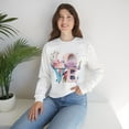 thumbnail image 5 of Floral Love Sweatshirt, Valentine's Day Sweatshirt, Love Flower Sweatshirt, 5 of 54