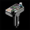 thumbnail image 1 of Nilvkv Car Bluetooth 5.0 Wireless Handsfree Car FM Transmitter Receiver Radio MP3 Adapter Player, 1 of 5