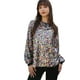 thumbnail image 4 of Sudadera con purpurina brillante y brillante para mujer, top de lentejuelas de manga larga con cinturón, 4 of 5