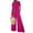 Pink, variant on pstuiky One Piece Jumpsuits for Women, Solid Color Loose Long Trousers with Pockets Athletic Rompers for Women Dressy Black L