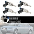 thumbnail image 2 of 4 Pcs Injecteur de Carburant 06F906036A Compatible avec Audi A3 A4 A6 Compatible avec VW Golf Passat 2.0 Tfsi, 2 of 10