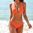 thumbnail image 3 of NICKSUN Women's Bikini Sets Two Piece Bathing Suits Sexy Halter Padded Bikini Swimsuits, 3 of 7