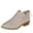 Beige, variant on TKYCMSUAKI Women's Snow Boots,Women's Ankle Boots Slip on V Cutout Pointed Toe Chunky Stacked Low Heel Booties