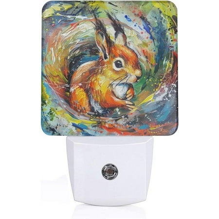 

Hiding Fox Led Night Light Auto Sensor Dusk to Dawn Night Light Plug in Indoor Decorative Nightlights for Bedroom Bedroom Hallway Baby s Room