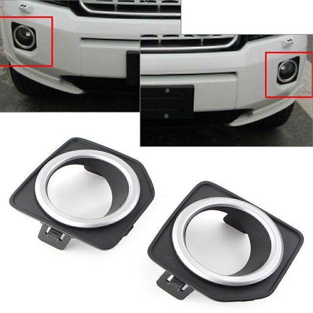 Par de biseles para cubierta de faros antiniebla de parachoques delantero para Land Rover Lander 2 2014-2016