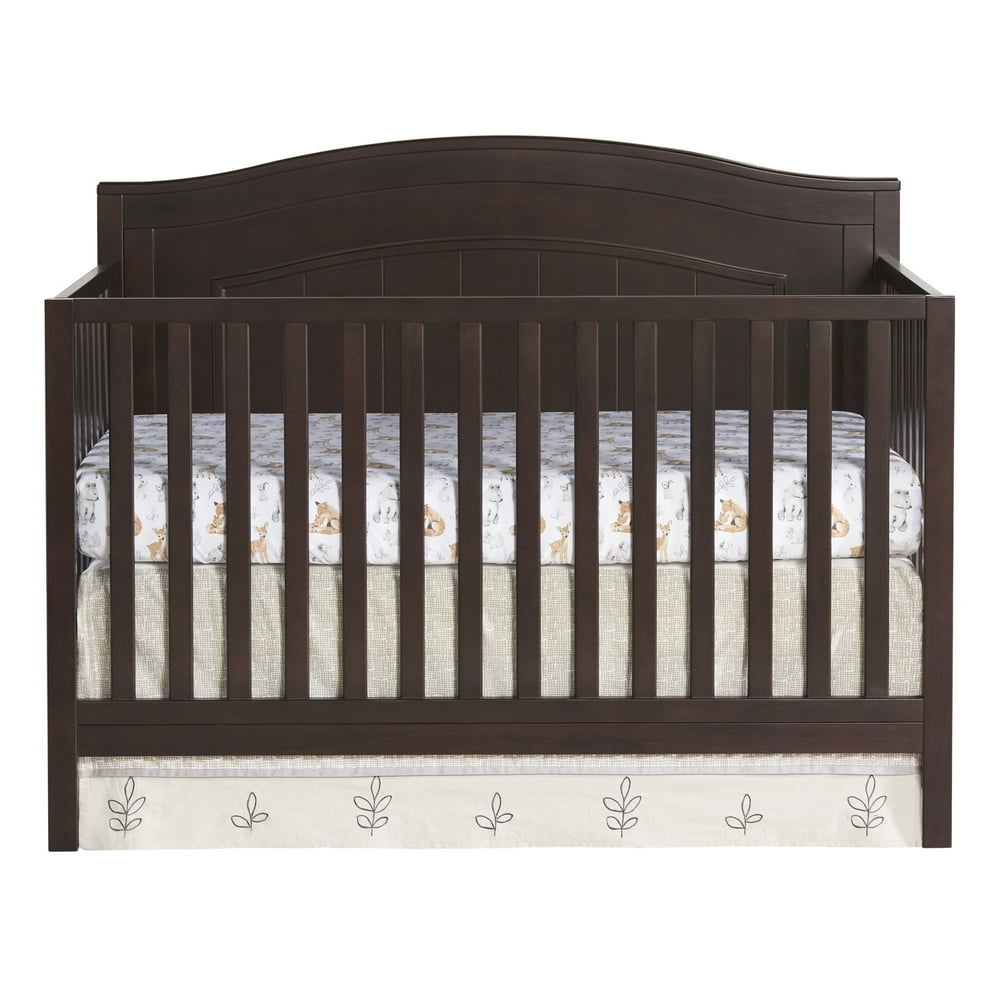 Oxford Baby North Bay 4 in 1 Convertible Crib Espresso Walmart