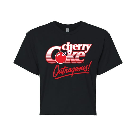 Coca-Cola - Cherry Coke Outrageous - Junior's Cropped Tee