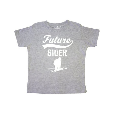 

Inktastic Future Skier Childs Skiing Gift Toddler Boy or Toddler Girl T-Shirt