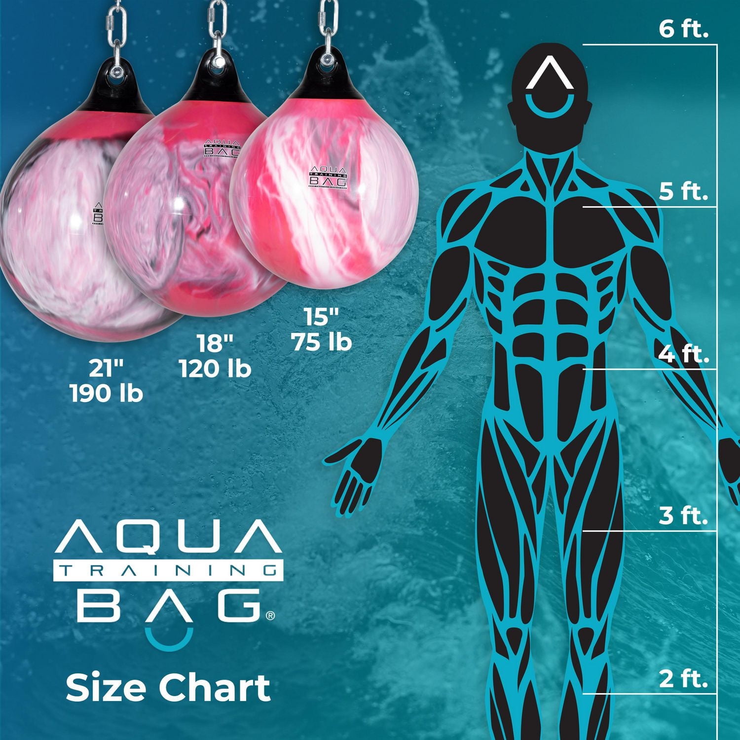 21" 190lb. ATB Training Bag - Haymaker Black