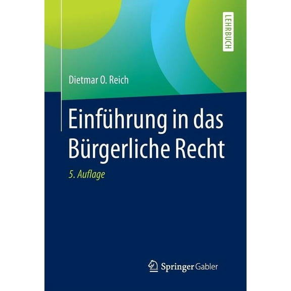 Einführung in Das Bürgerliche Recht, (Paperback)