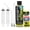 Fluorescent Yellow, variant on Pool Leak Detection Dye Kit - 75+ Tests - 2 Stainless Steel Precision Applicators - Superior Long Lasting Pool Dye Easily Locates Leaks - for All Pool, Spa, & Hot Tub Types - 8 OZ (Vibrant Blue)
