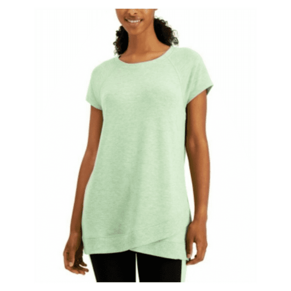Ideology Womens Short-Sleeve T-Shirt,Pistachio Od,Medium