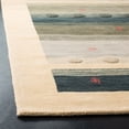 thumbnail image 3 of Safavieh Himalaya Roswell Striped Wool Area Rug, Cream/Blue, 5' x 8', 3 of 8