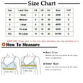 thumbnail image 3 of asdoklhq Sports Bras for Women,And Large Non-ring Side Wrap Bra Large Chest Show Small Bra Bra, 3 of 3