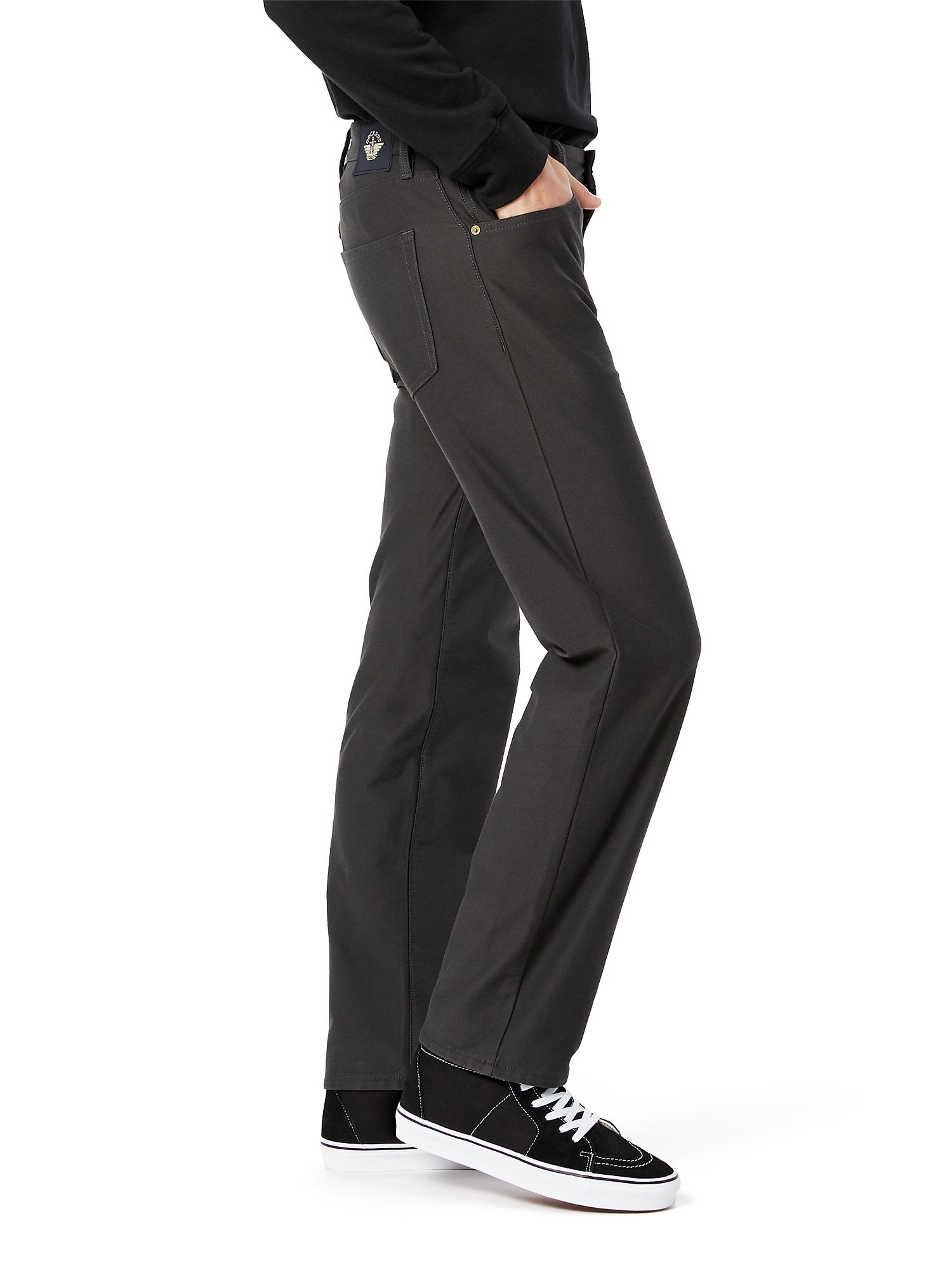 Dockers Men's Straight Fit Smart 360 Knit Comfort Knit Jean Cut Pants