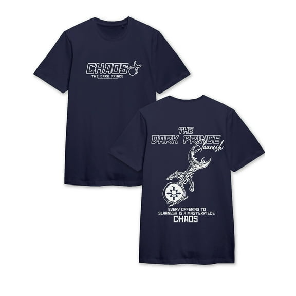 Warhammer 40000 Chaos Slaanesh Men's Navy T-shirt-XL