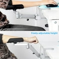 thumbnail image 4 of Naierhg 1 Set Computer Arm Support Ergonomic Protective Adjustable Computer Mouse Armrest Silver Ordinary paragraph, 4 of 8
