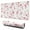 Pioneer Flower Floral-1, variant on Long Mouse Pads for Desk,Pioneer Flower Floral Print Pattern Desk Mats on Top Of Desks, Desk Mouse Pad Extra Large with 3mm Non-Slip Base and Stitched Edge for Gaming,Office,Work,Home 31.5"x11.8"