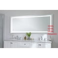 thumbnail image 6 of Helios 30in x 72in Hardwired LED mirror with touch sensor and color changing temperature 3000K/4200K/6400K, 6 of 7