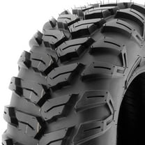 SunF ATV/UTV All Terrain Quad Tire 25x10R12 25x10x12 6 PR Tubeless A043 (Single)