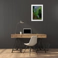 thumbnail image 3 of Leahy, Ike 13x18 White Modern Wood Framed Museum Art Print Titled - Multnomah Falls Spring, 3 of 4