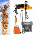 thumbnail image 2 of 1 Ton Electric Chain Hoist w/ 13FT Double Chain Lifting Single Phrase 110V 20Mn2, 2 of 19