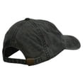 thumbnail image 4 of Outline Image of a Parrot Embroidered Washed Cap - Black OSFM, 4 of 5