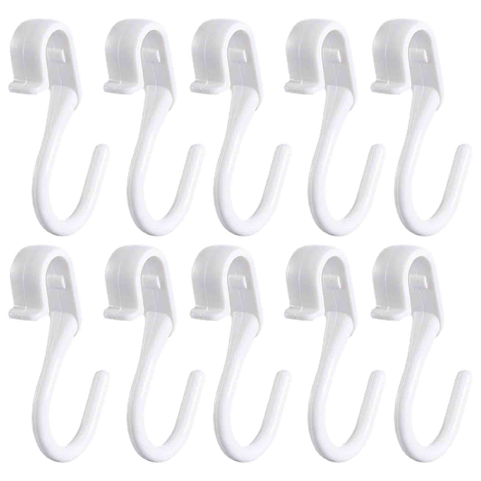 huoge Hanging Hooks S Shape Closet Hanger Connector Hooks 10 Pack Heavy Duty Hanging Hooks