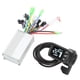 thumbnail image 4 of 48V 60V 350W Motor de bicicleta eléctrica Controlador sin escobillas Panel LCD GZ3 con acelerador de pulgar Kit de modificación de scooter eléctrico para manillar de 22,5 mm, 4 of 14