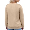thumbnail image 4 of Womens Cardigan Sweaters Lightweight Crew Neck Long Sleeve Outfits Fall Fashion 2025 Clothing, 4 of 4