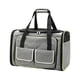 thumbnail image 1 of Bolso de mano portátil para mascotas, plegable, expandible, de tela Oxford, con malla Verde gris claro, 1 of 9
