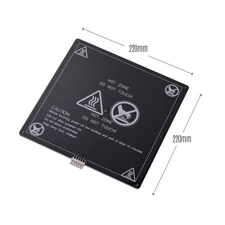 Anet 3d Printer Hot Bed Base Plate Heating Platform Heatbed Aluminum Plate Size 220 220