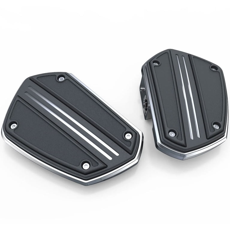 【kwsk】 CIRO Goldstrike Chrome Twin Rail Floorboards with Driver Adapter