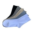 thumbnail image 6 of SERISIMPLE 5 Pairs Bamboo Dress Casual Sock for Women Mid-Calf Crew Socks Soft Lightweight (Assorted2, Small), 6 of 6