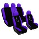 thumbnail image 3 of Nueva funda de asiento de coche de 5 colores y funda de volante de moda, funda universal para asiento de coche, funda universal estilo mariposa, 3 of 5