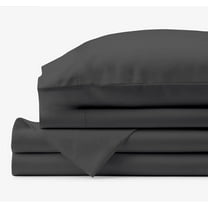 Kotton Culture 1000 TC Egyptian Cotton Queen Size Bed Sheet Set | Dark Grey