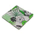 thumbnail image 5 of Soimoi Tropical Print Precut 5-inch Cotton Fabric Quilting Squares Charm Pack DIY Patchwork Sewing Craft-Sea Green, 5 of 7