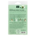 thumbnail image 2 of Earth Therapeutics - Refreshing Green Tea Facial Sheet Mask - 3 Count, 2 of 2