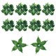 thumbnail image 1 of Uxcell Flores Artificiales Cáliz Hojas Falsas Sépalos Pétalo Hoja Verde a Granel para Ramo de Boda DIY Verde 200Paquete, 1 of 7