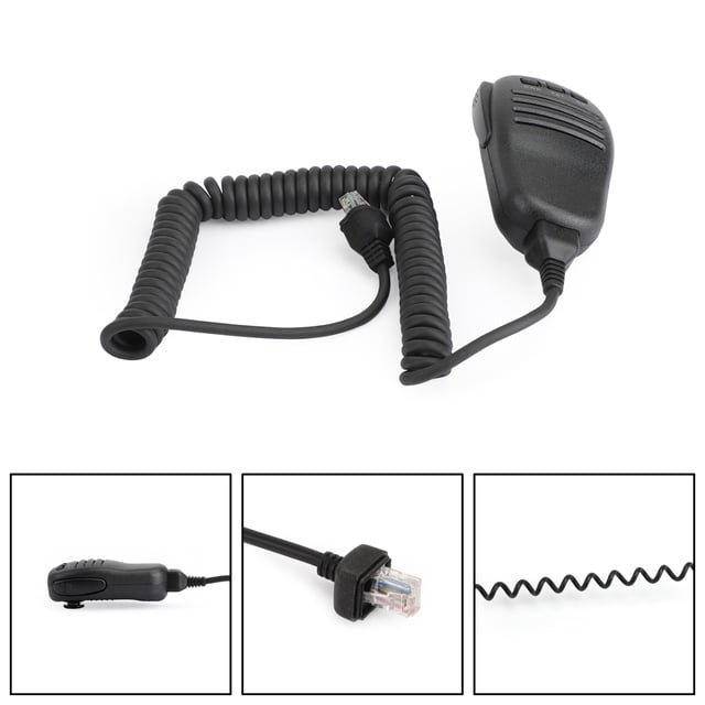 2PCS Handheld Speaker Mic Microphone For YAESU FT817 FT857 FT891 FT991 FT450