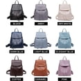 thumbnail image 7 of CAILDANL Leather Backpack Purse for Women: Ladies Travel Fashion Back Pack - Genuine Leather Bag Casual Handbags for Work (Brown), 7 of 7