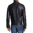 thumbnail image 2 of New Genuine Lambskin Leather Designer Jacket Motorcycle Biker Men's S M L XL A243, 2 of 3