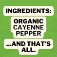 FreshJax Organic Cayenne Pepper AIF4 Powder (4.7 oz Bottle) Non GMO
