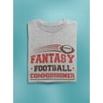 thumbnail image 3 of A Fantasy Football Comissioner T-Shirt Men -Smartprints Designs, Male Medium, 3 of 4