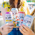 thumbnail image 3 of Lagunitas Hoppy Refresher, Blood Orange, Sparkling Hop Water & Berry Lemon, Non-Alcoholic Hop Water Drink | Refreshing Alcoholic Brew Substitute | 12oz Cans, 0.0% ABV, 3 of 4