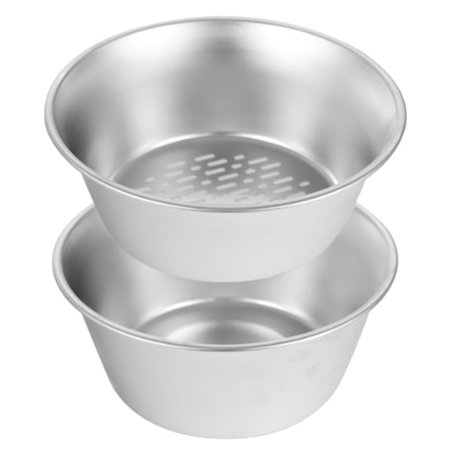 1 juego de colador de arroz para cocina, cesta para escurrir verduras, colador para lavar arroz, colador de arroz con recipiente