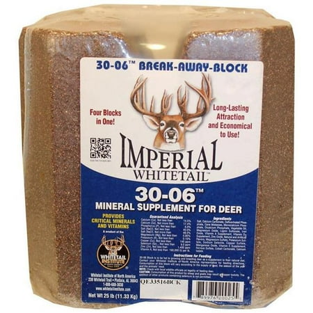 Imperial Whitetail 30-06 Mineral Block