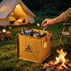 thumbnail image 4 of Foldable Camping Organizer Box With Handles Camping Storage Bin Portable Storage Bag For Outdoor Camping Cookware Items, 4 of 6